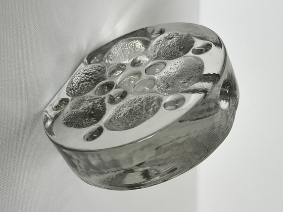 Image 1 of Design solifleur vase candlestick Walther glass Heiner Düsterhaus 