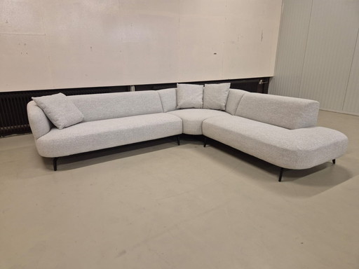 50% SHOWROOM OUTLET - Curves - Hoekbank - Grijs - Sale
