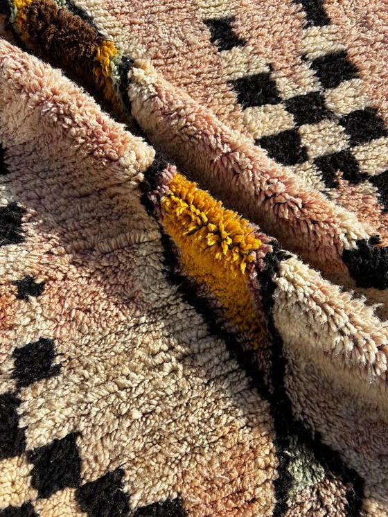 Image 1 of Tapis Boujad marocain rose 170x270 cm en laine – Tapis pour intérieurs modernes