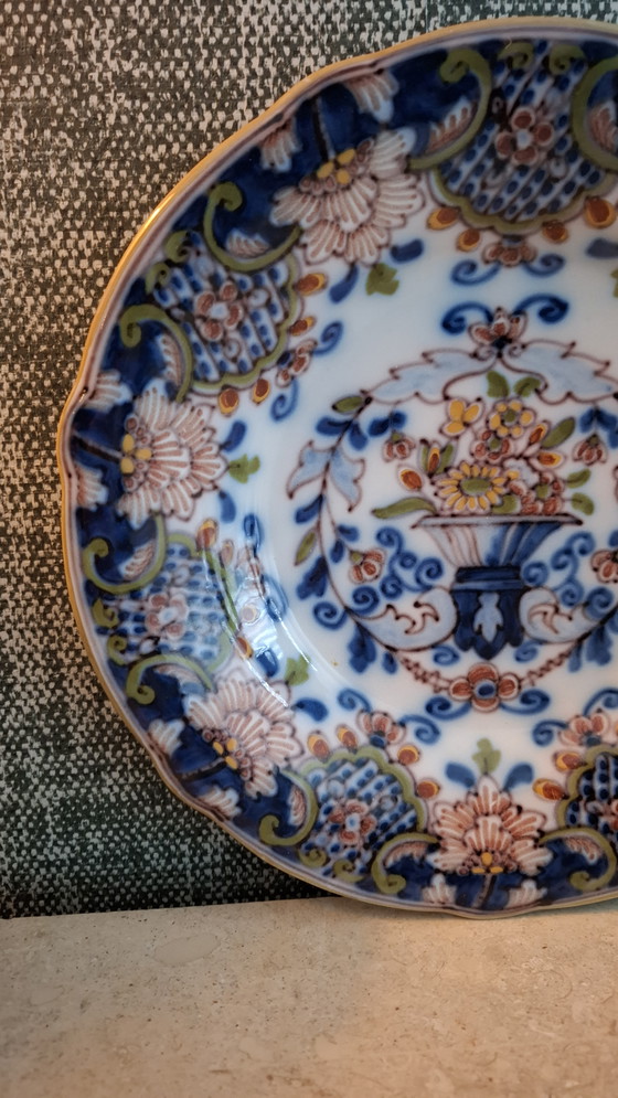 Image 1 of Authentic Makkum Tichelaar Decorative Plate – Model 963 – Hand-painted by S. Agema