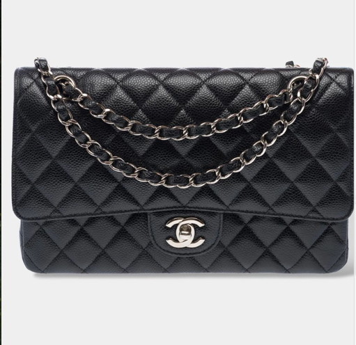Borsa CHANEL Timeless/Classique en Cuir Noir - 103247