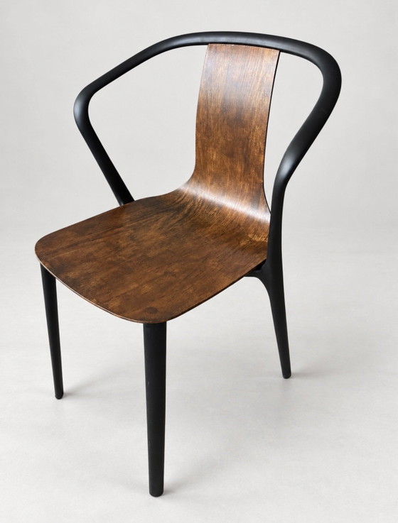 4x sedie di design Vitra Belleville Wood di Bouroullec – Sedie da pranzo, Legno (photo 3 of 15)
