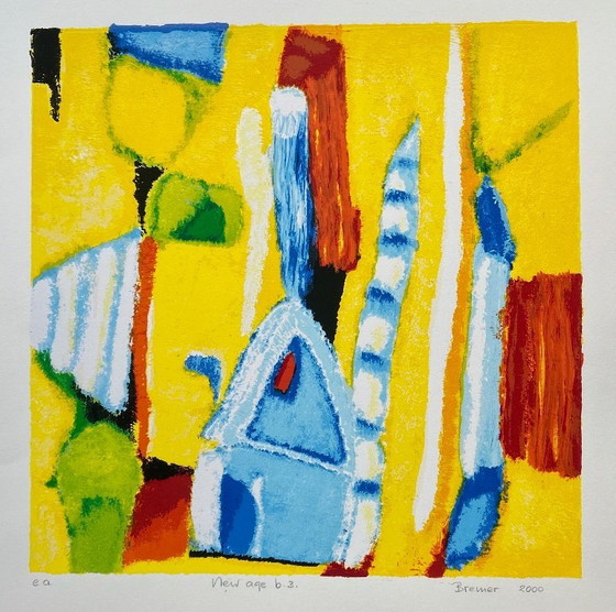 Image 1 of Serigrafía de Saskia Bremer - New age b.3