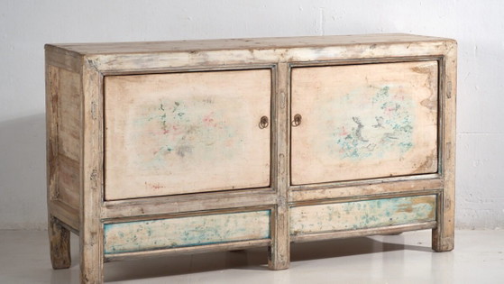 Antiek wit eetkamer dressoir (ca. 1900) #29 (photo 3 of 40)
