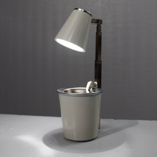 Lampada da viaggio vintage estensibile a forma di pillola, design "Lampette", Germania, anni '70