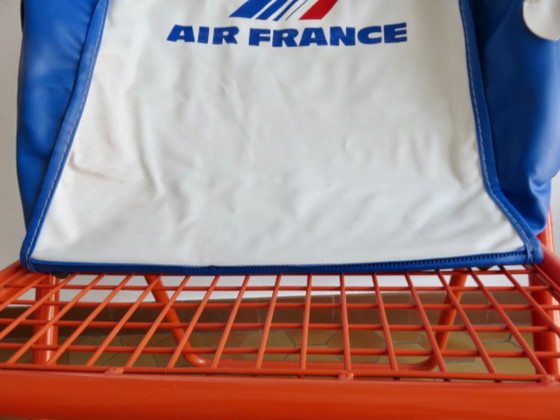 Borsa da viaggio vintage per assistenti di volo Air France, anni '60 – Oggetti decorativi, Skai (photo 6 of 16)
