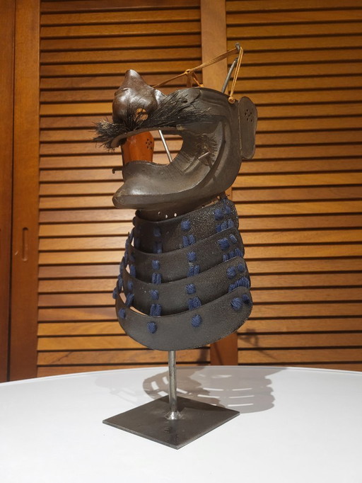 Ressei Menpo | Menoshita-bō | Samurai mask | Japan Edo