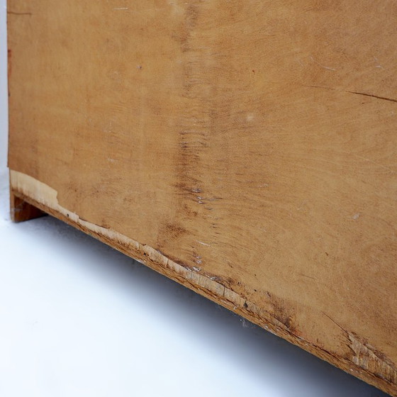 Image 1 of Vintage ladekast met 6 laden van massief grenenhout - jaren 70