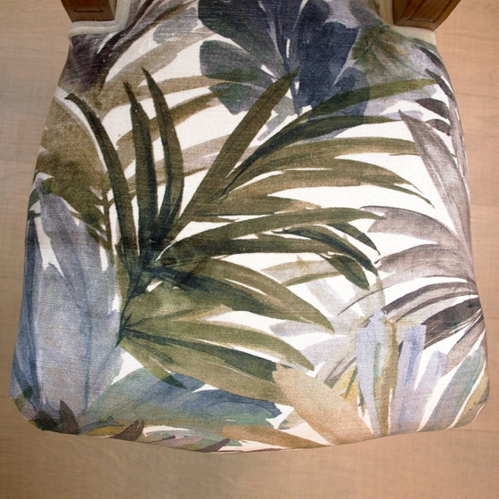 Image 1 of Chaise en noyer et tapissée de l'époque d'Alfonsin, Espagne, 1880