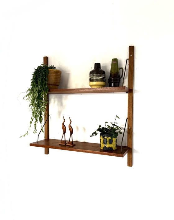 Image 1 of Vintage teak wall system, Poul Cadovius '60