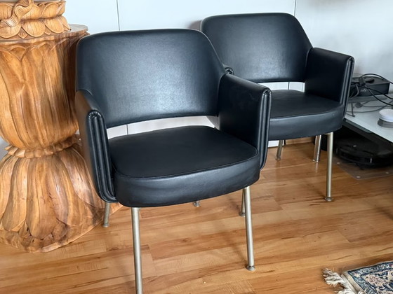 Image 1 of  2 Deauville chairs, by Marc Simon, for Airborne