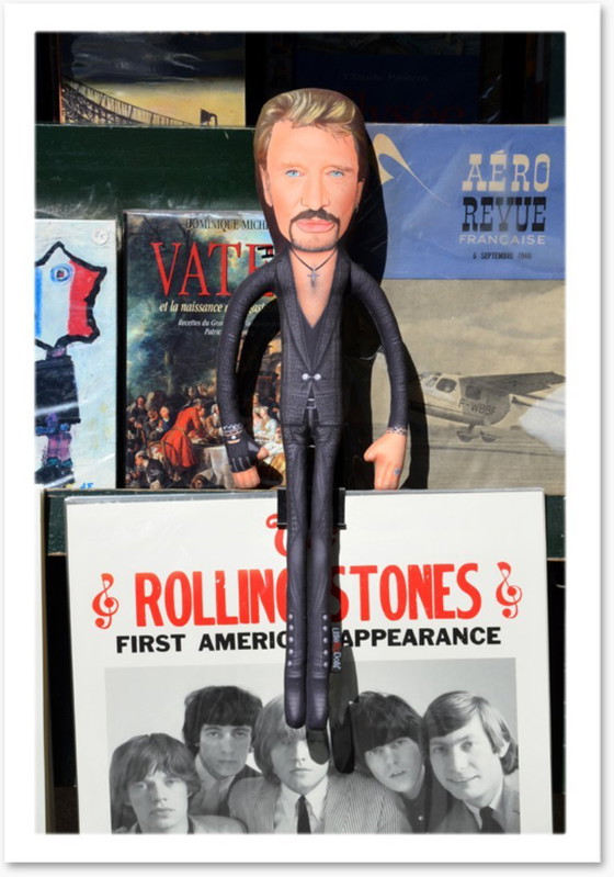 Image 1 of Johnny Hallyday cadeau | Franse Elvis rockdecoratie | Verzamelpop van een muzieklegende | Franse rockkunst