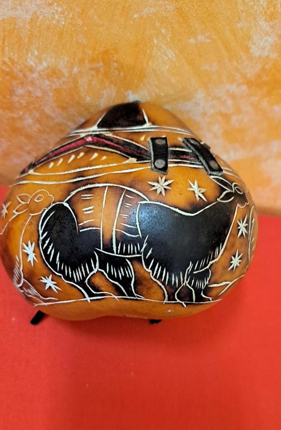 Handgemaakt Peruaans mysterie, Decoratieve objecten, Hout, Zwart (foto 4 van 8)