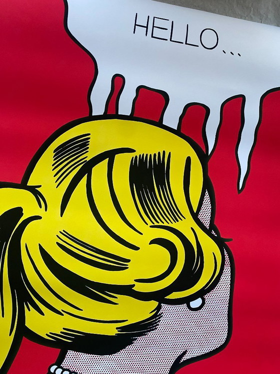 Image 1 of Cold Shoulder - Roy Lichtenstein, affiche Pop Art - 70 x 100 cm