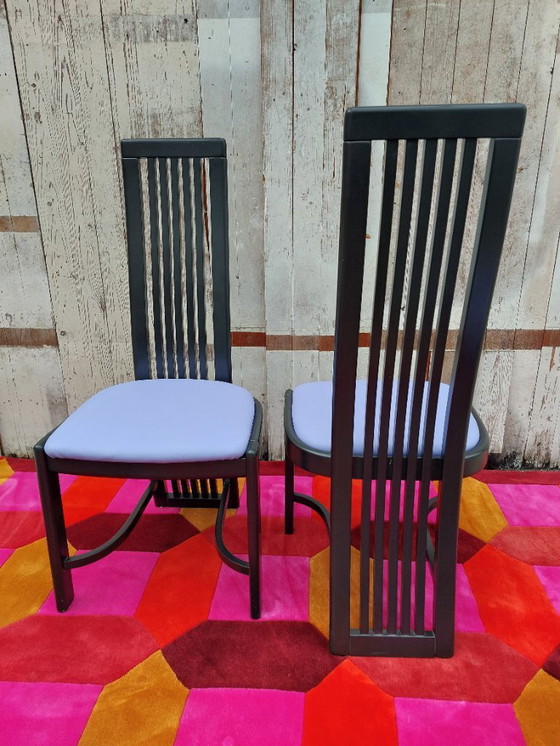 Image 1 of Sedie modello L4k 252 di Liberty, set di 4. Design