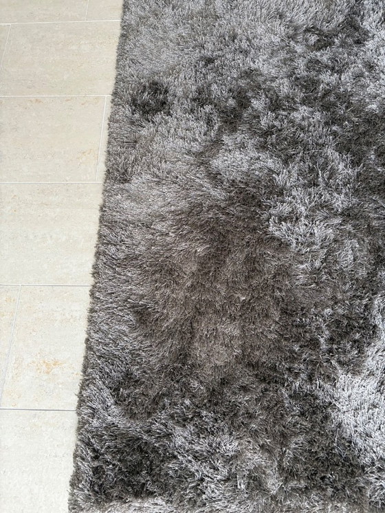 Image 1 of Square rug 3x3 meters. Color gray