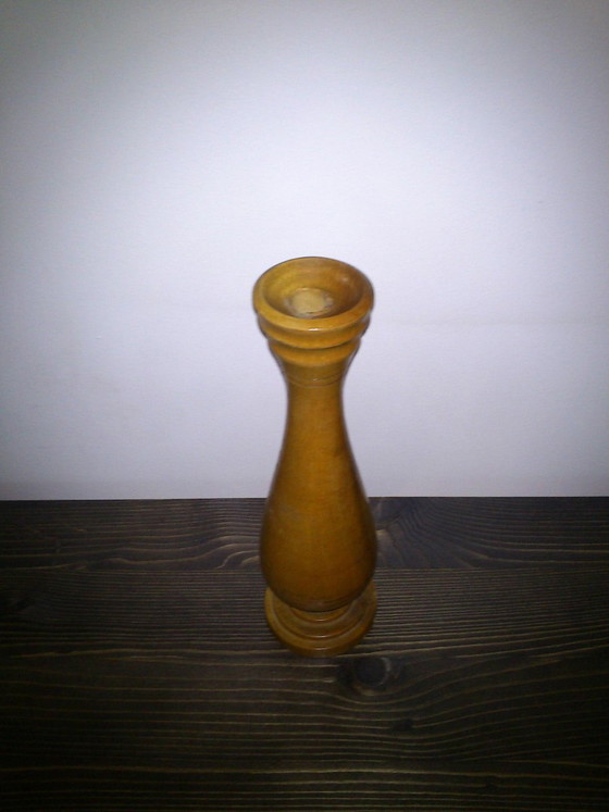 Jarrón de madera, años 40 – Jarrones (photo 3 of 3)