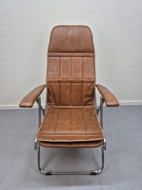 Image 1 of Sedia da giardino vintage anni '70, Maule Marga, design italiano.