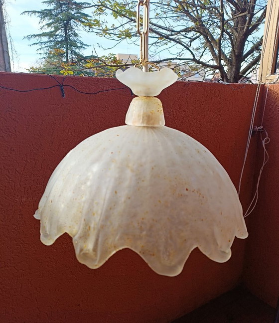 Image 1 of MURANO Elegant Pendant Lamp with Adjustable Height / Sylcom New