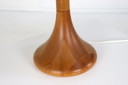 Dyrlund wooden table lamp XL Danish vintage