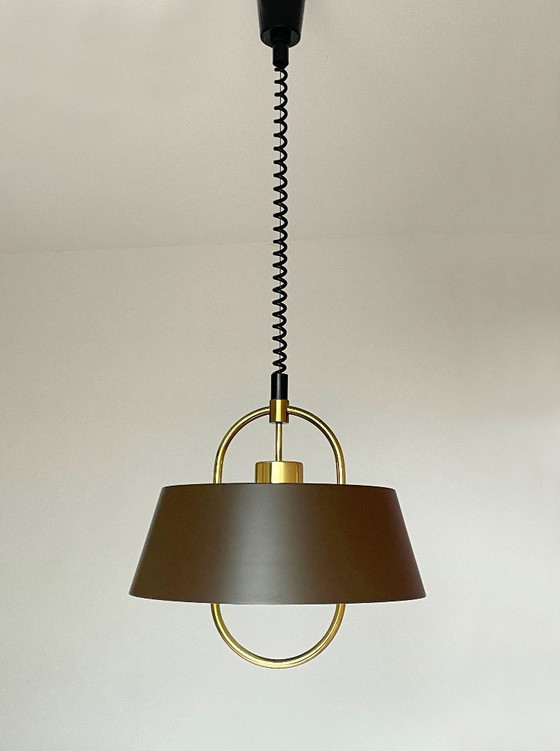 Image 1 of Lampada a sospensione vintage Hercules di Jo Hammerborg di Jo Hammerborg per Fog e Mørup, 1960