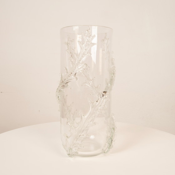 Vaso in vetro di Murano italiano di metà secolo, Barovier&Toso, 1940 – Vasi, Crystal, Murano Glass (photo 7 of 28)