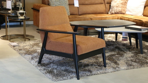 Jontia - Orange – INHOUSE, fauteuils, Wood, Plastic
