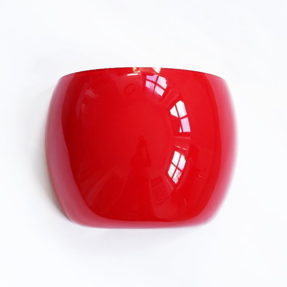 Image 1 of Applique murale vintage rétro en verre