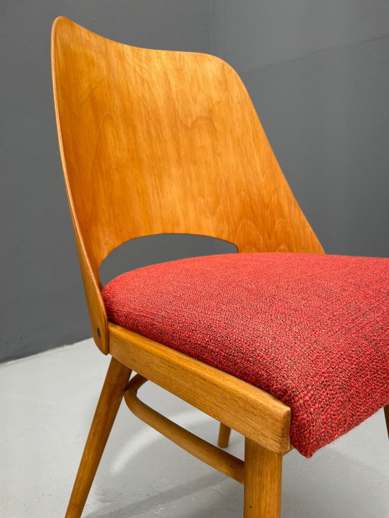 Image 1 of Pair of TON Model 514 Dining Chairs – Radomír Hofman, 1960s