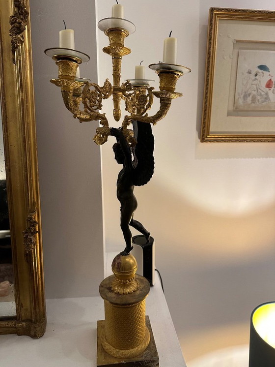 Image 1 of Empire candlesticks