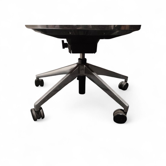 Image 1 of Chaise de bureau d'occasion Dynamobel DIS en cuir noir