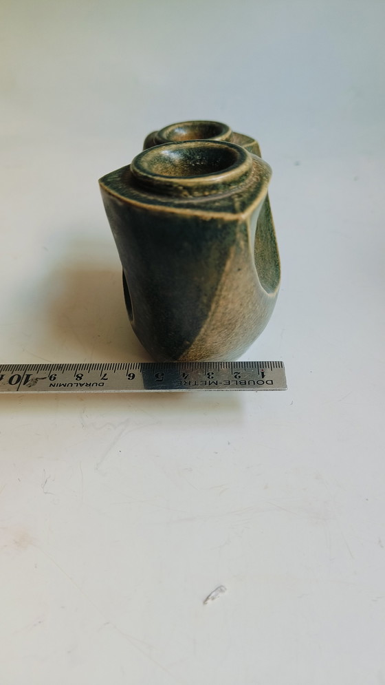 Image 1 of Keramiek Vintage Kandelaar Scorewald