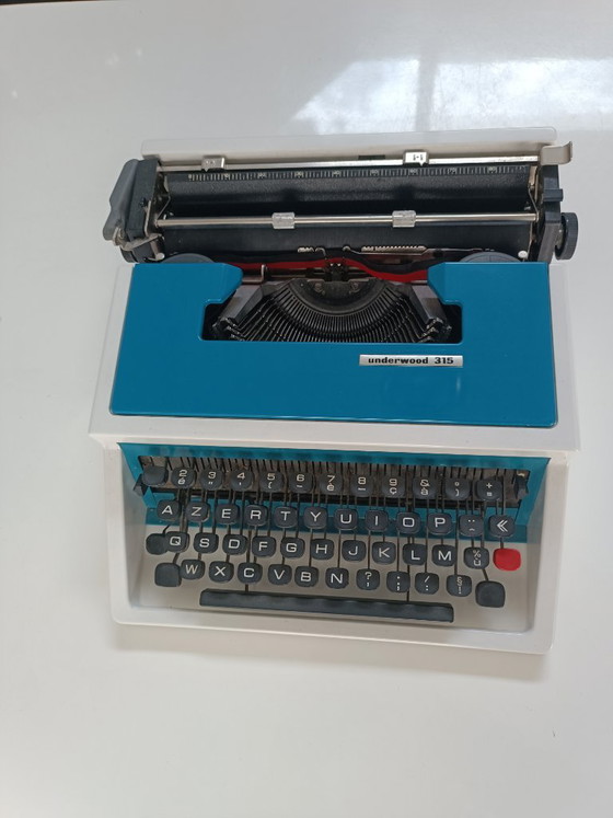 Space Age Design Typemachine Underwood 315 – Bureau, Metal (photo 3 of 10)