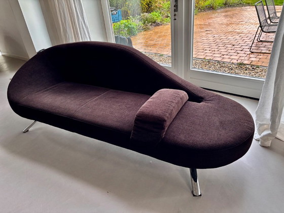Divano 2,5 posti lussuoso ed elegante – Chaise longue, Velluto (photo 2 of 5)
