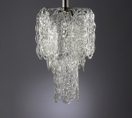 Image 1 of Lustre Mazzega Murano 1970