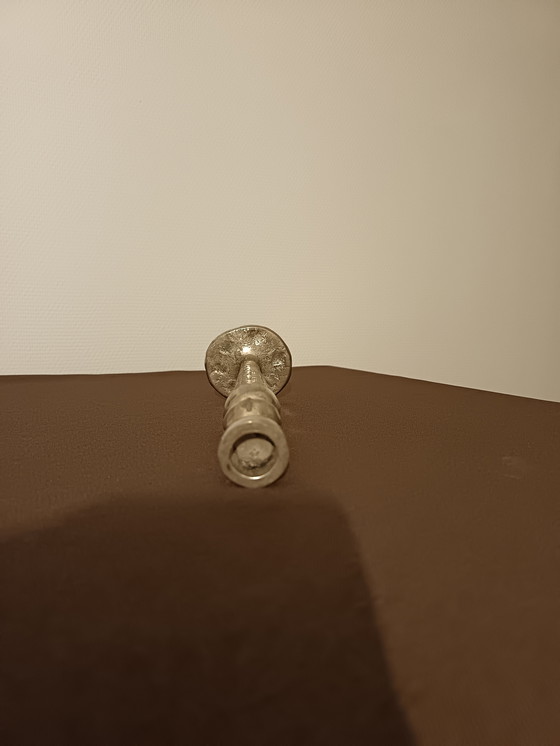 Image 1 of Vintage Brutalist 70s Candlestick