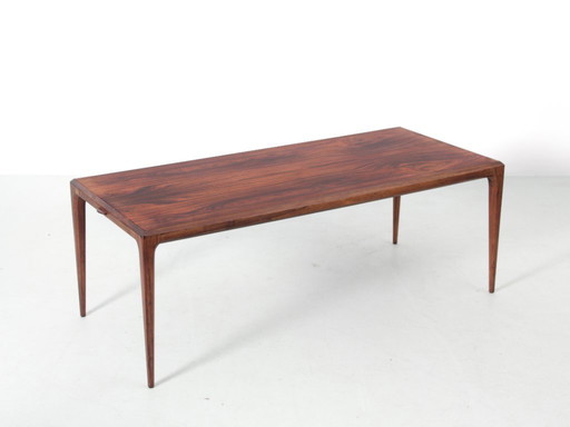 Scandinavian coffee table in Rio rosewood