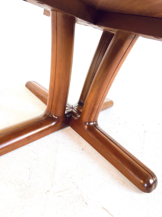 Image 1 of Ovaler Couchtisch aus Teakholz, Dyrlund, 70er Jahre