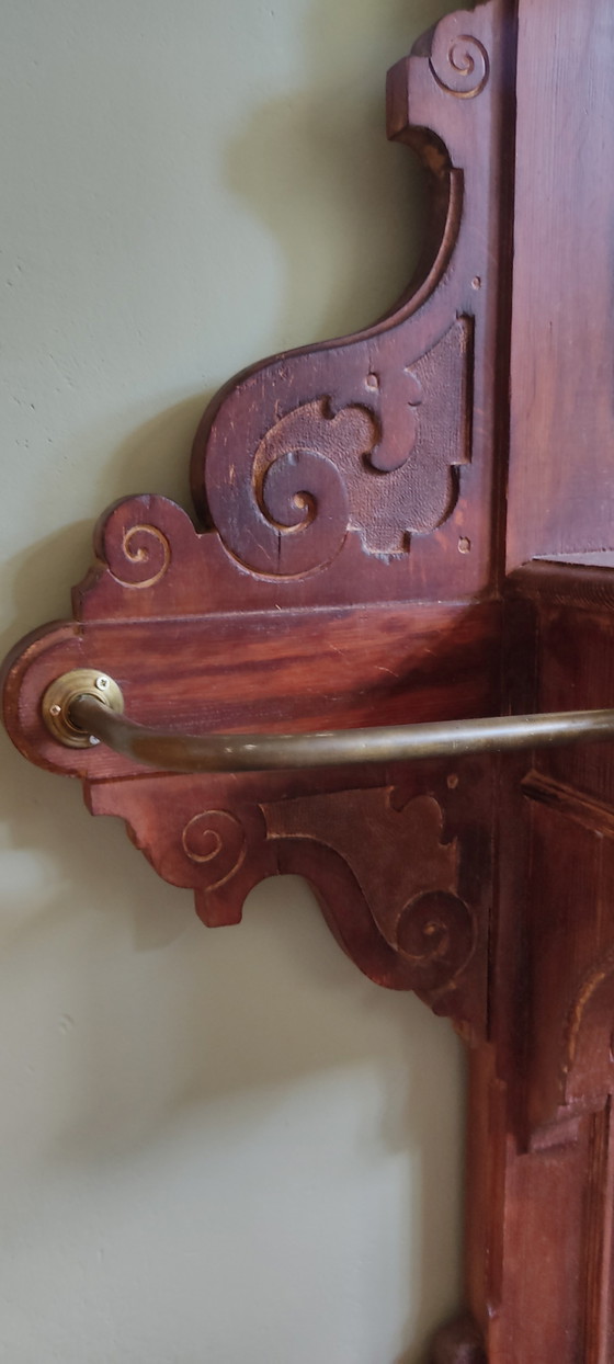 Image 1 of Antique Art Nouveau Style Hall Furniture