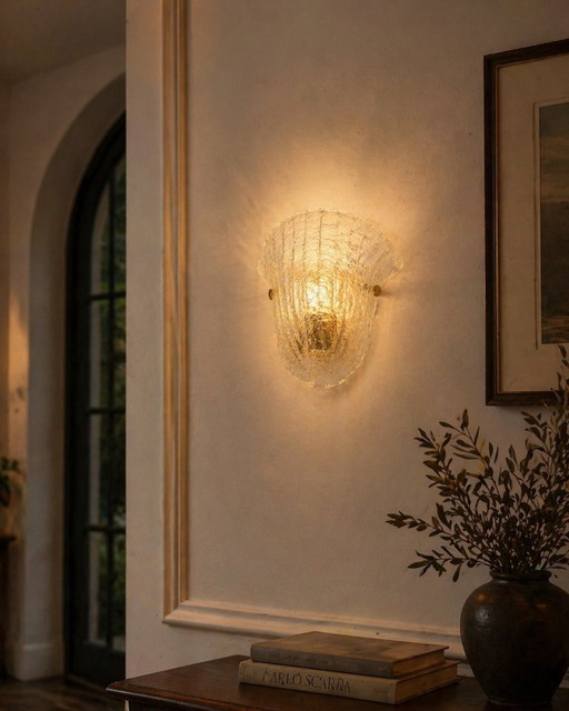 Enkele wandlamp, Murano wandlampen van Italamp