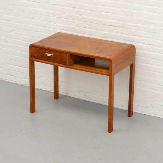Italian Art Deco Root Wood Desk 30s (photo 2 of 15)