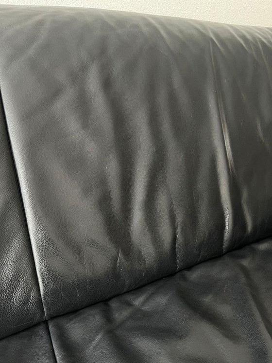 Image 1 of Bank Jori Linea JR8700, 2,5-zits, zwart leer