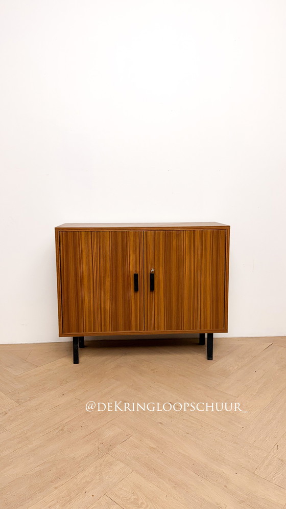 Armadio contenitore modulare vintage, vetrina, Armadi contenitori, Vetro, Legno, Marrone (foto 8 di 8)