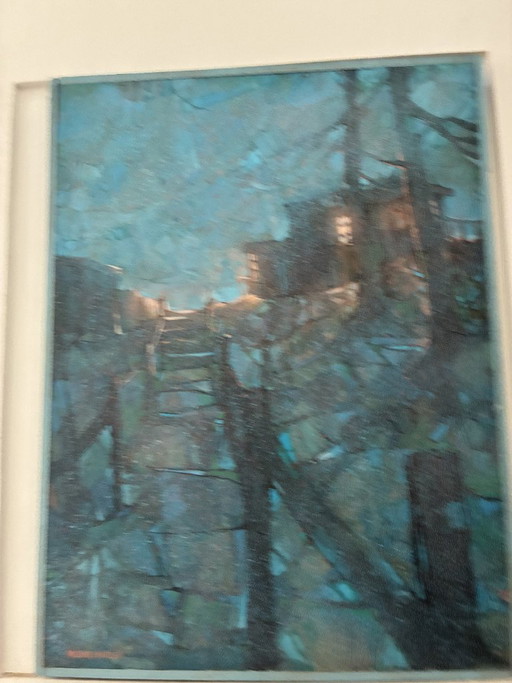 Original Painting by Artist Michiel Meehuizen – schilderijen tekeningen, Wood, Canvas (photo 2 of 6)