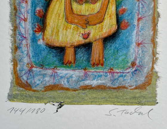 Image 1 of Screen print Sabine Tuchel