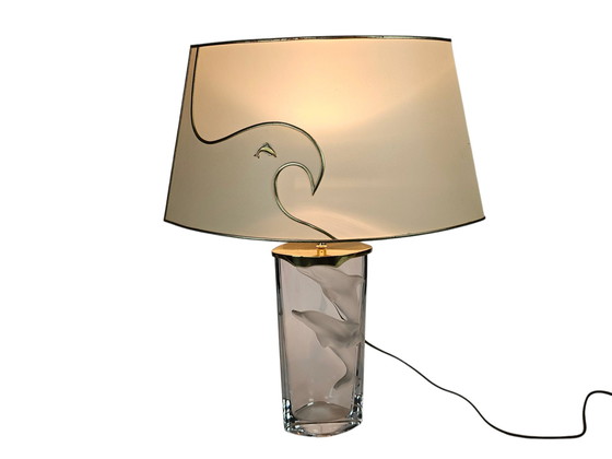 Image 1 of Nachtmann Leuchten design - Hollywood Regency stijl - kristal - tafellamp - West-Germany - 1975-2000