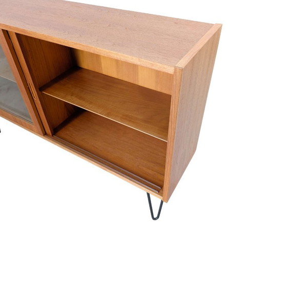 Originale Poul Hundevad Midcentury Credenze Vetrina in Teak Vintage – Legno (photo 7 of 8)