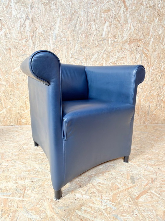 Image 1 of Poltrona Wittmann Petrol Leather Club Paolo Piva