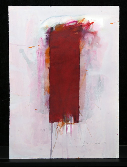 Berner, Bernd - Ohne Titel - 1999 - Gouache auf Bütten - Handsigniert