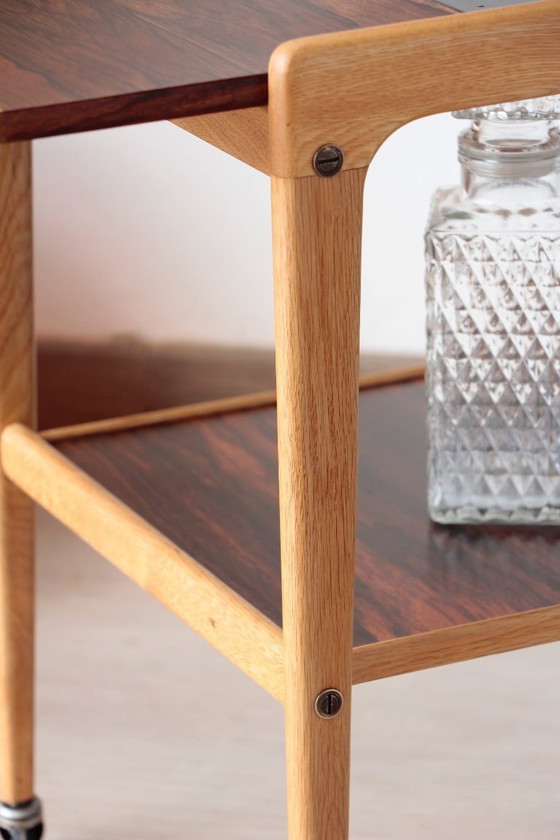 Image 1 of Desserte scandinave vintage en palissandre – Yngve Ekström